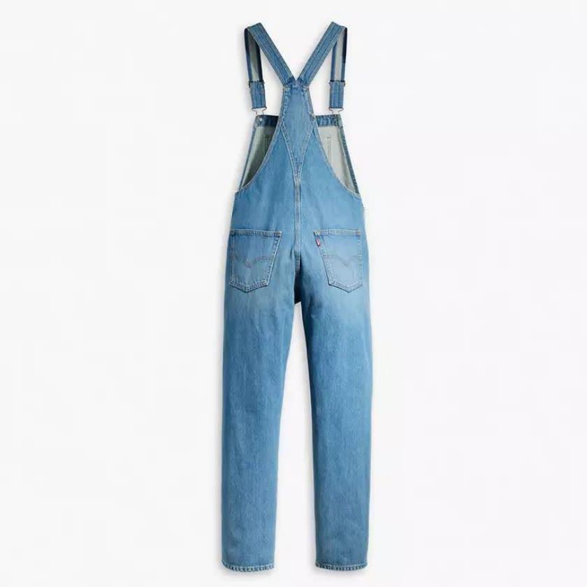 لباس زنانه آبی جزر و مدی لیوایز مدل VINTAGE DENIM OVERALLS