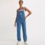 لباس زنانه آبی لیوایز مدل VINTAGE DENIM OVERALLS