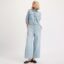 لباس زنانه آبی لیوایز مدل ICONIC LIGHTWEIGHT JUMPSUIT