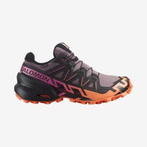 کفش دویدن تریل زنانه بنفش اسیکس مدل SPEEDCROSS 6 GORE-TEX