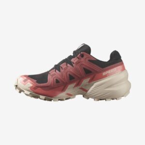 کفش دویدن تریل زنانه زرشکی اسیکس مدل SPEEDCROSS 6 GORE-TEX