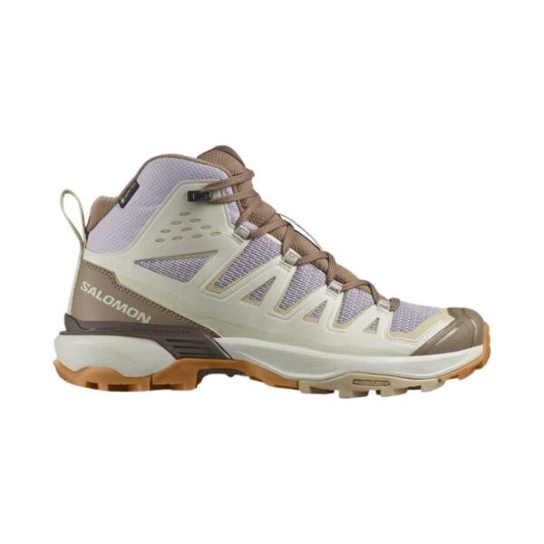 کفش پیاده روی زنانه بنفش سالامون مدل X ULTRA 360 EDGE MID GORE-TEX