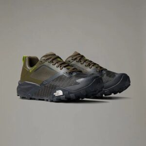 کفش پیاده روی مردانه زیتونی نورث فیس مدل Men's Offtrail TR GORE-TEX® Trail Running Shoes