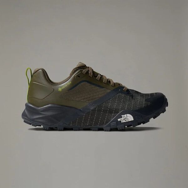 کفش پیاده روی مردانه زیتونی نورث فیس مدل Men's Offtrail TR GORE-TEX® Trail Running Shoes