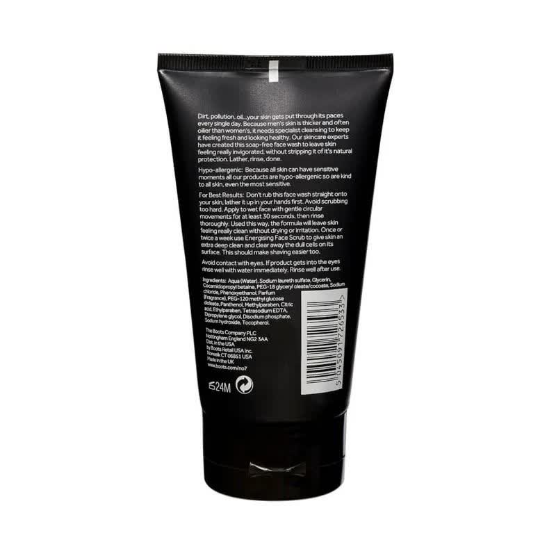 شستشوی صورت مردانه نامبر سون مدل Men Energising Face Wash 150ml