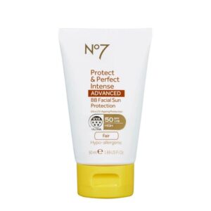 محافظ پوست نامبر سون مدل Protect & Perfect Intense ADVANCED BB Facial Sun Protection SPF50 Fair 50ml