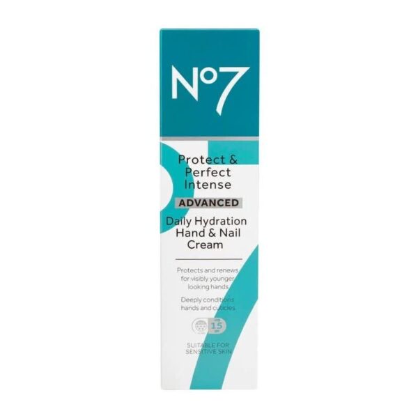 کرم روزانه پوست دست نامبر سون مدل Protect and Perfect Intense ADVANCED Daily Hand Cream SPF 15 75ml