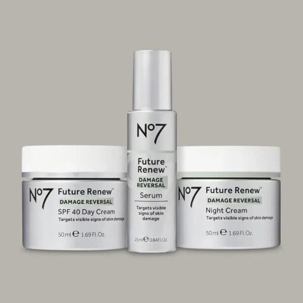 کیت جبران نامبر سون مدل Future Renew Damage Reversal Kit for Fine Lines & Wrinkles and Skin Looks Brighter & Firmer