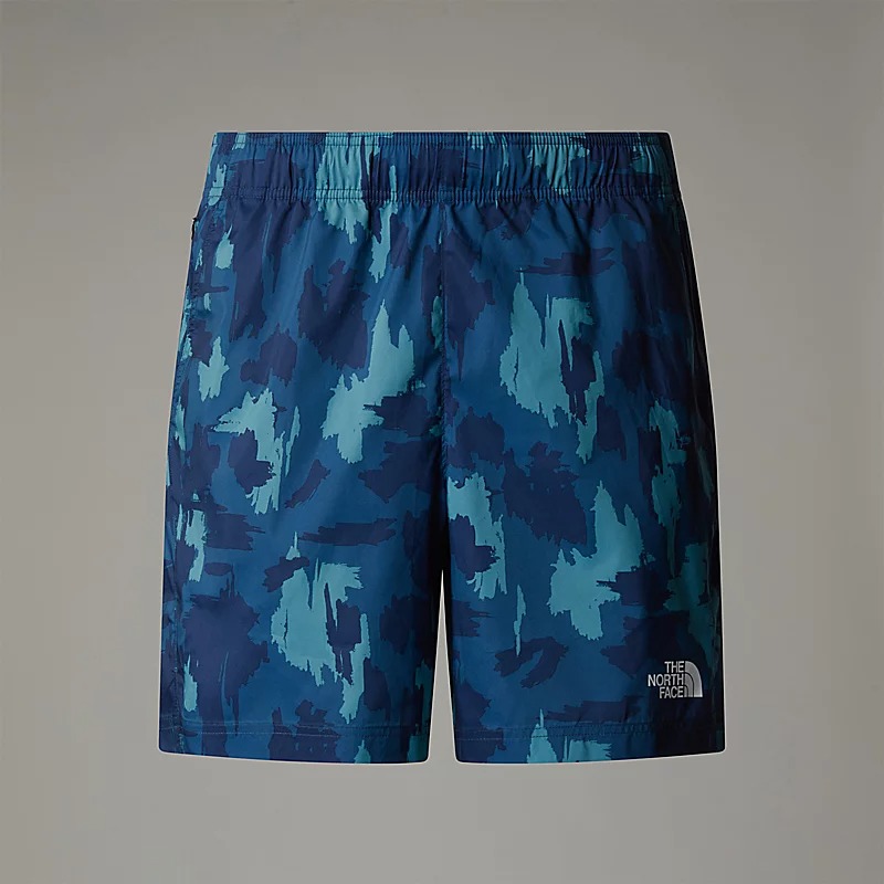 شلوارک مردانه نورث فیس مدل Men's Mountain Athletics 24/7 7" Printed Shorts