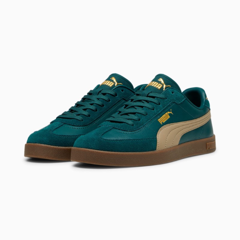 کفش ورزشی یونیسکس سبز تیره پوما مدل PUMA Club II Era Unisex