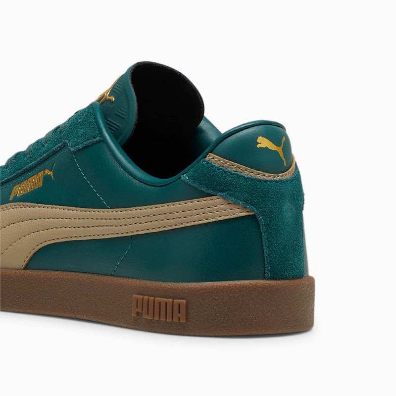 کفش ورزشی یونیسکس سبز تیره پوما مدل PUMA Club II Era Unisex