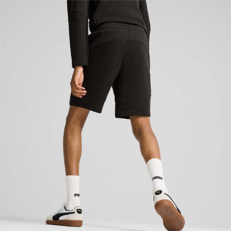 شلوارک مردانه مشکی پوما مدل EVOSTRIPE Shorts Men