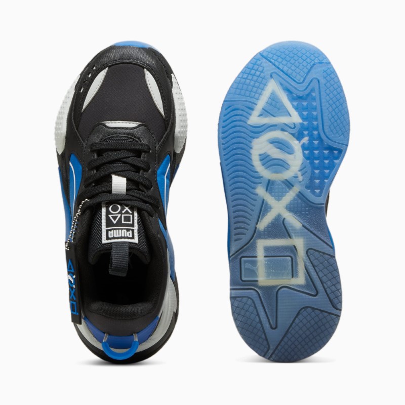 کفش ورزشی جوانان مشکی پوما مدل PUMA x PLAYSTATION RS-X Sneakers Youth