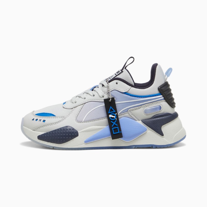 کفش ورزشی جوانان سفید پوما مدل PUMA x PLAYSTATION RS-X Sneakers Youth