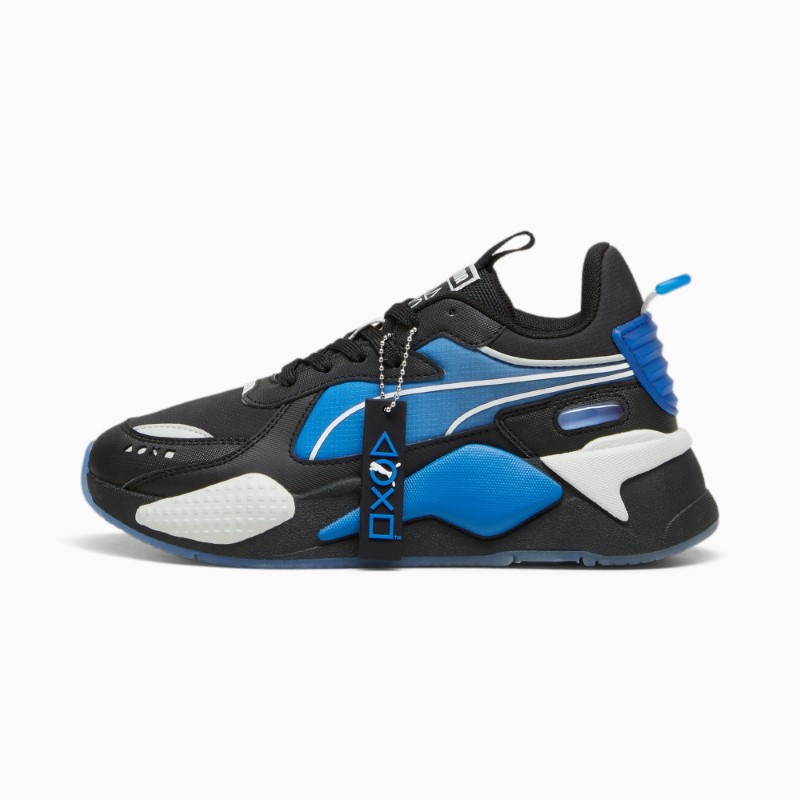 کفش ورزشی جوانان مشکی پوما مدل PUMA x PLAYSTATION RS-X Sneakers Youth