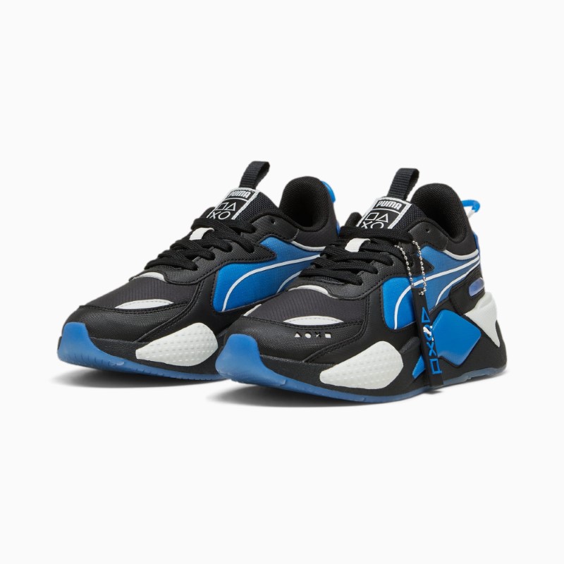 کفش ورزشی جوانان مشکی پوما مدل PUMA x PLAYSTATION RS-X Sneakers Youth