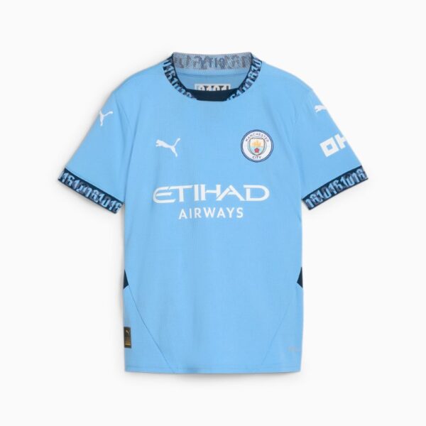 لباس منچسترسیتی نوجوانان پوما مدل Manchester City 24/25 Home Jersey Youth