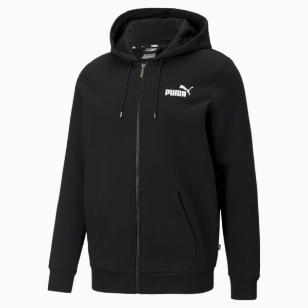 هودی مردانه پوما مدل Essentials Full-Zip Logo