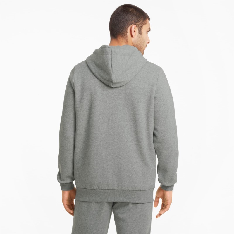 هودی مردانه پوما مدل Essentials Full-Zip Logo