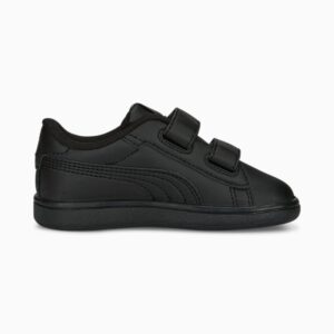 کفش جوانان مشکی پوما مدل Smash 3.0 Leather V Sneakers Baby