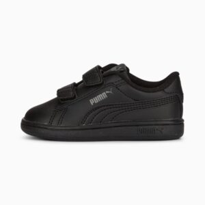 کفش جوانان مشکی پوما مدل Smash 3.0 Leather V Sneakers Baby