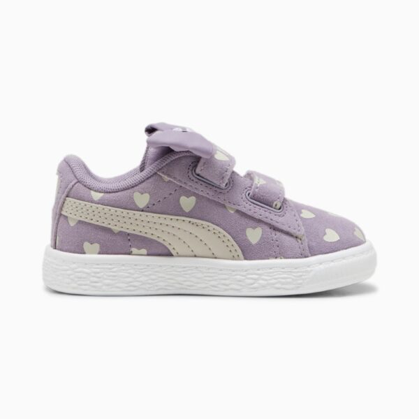 کفش جوانان بنفش پوما مدل Smash 3.0 Leather V Sneakers Baby