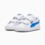 کفش جوانان سفید، آبی پوما مدل Smash 3.0 Leather V Sneakers Baby