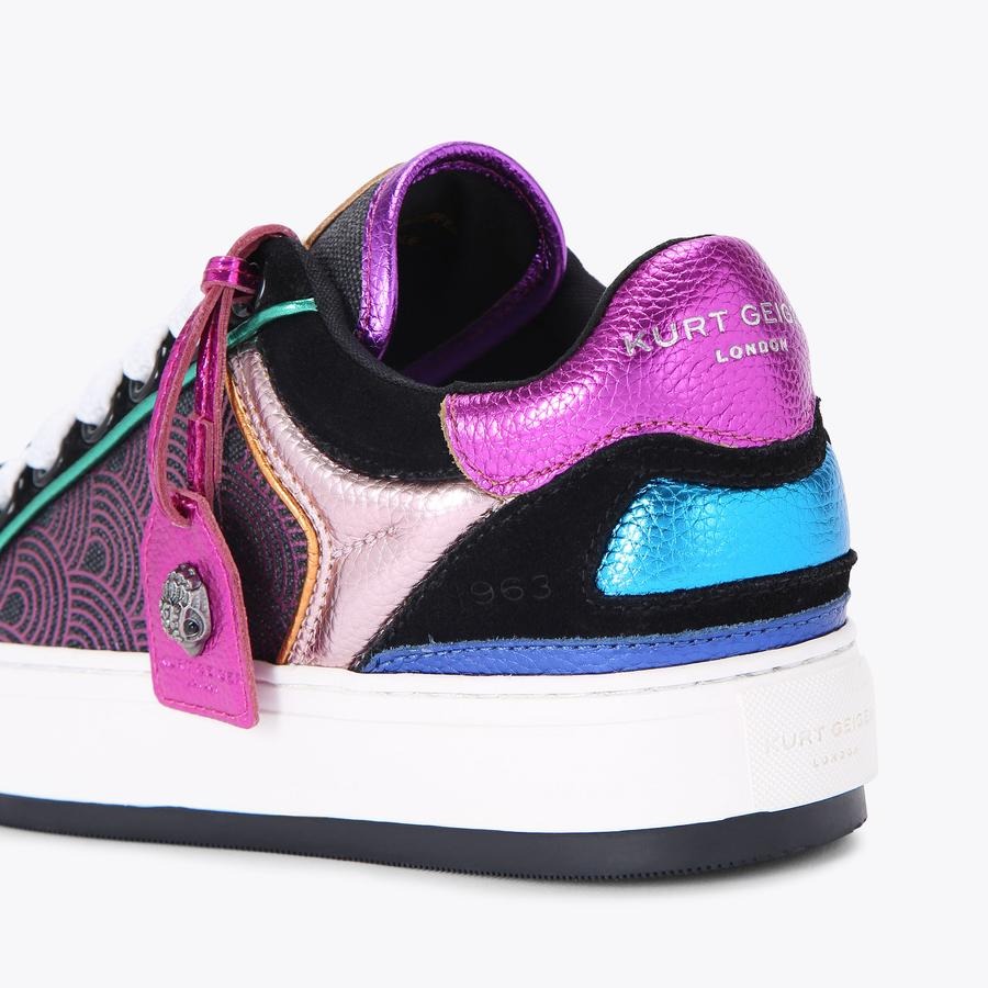 کفش زنانه مشکی، رنگی کرت گایگر مدل southbank tag sneaker