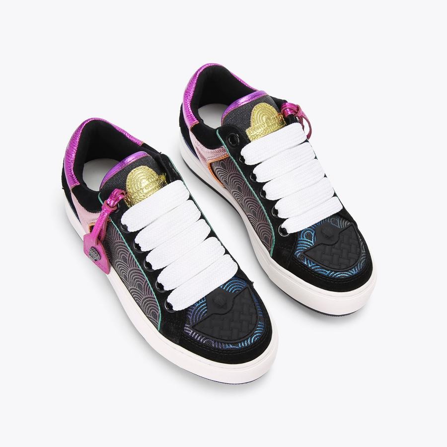 کفش زنانه مشکی، رنگی کرت گایگر مدل southbank tag sneaker