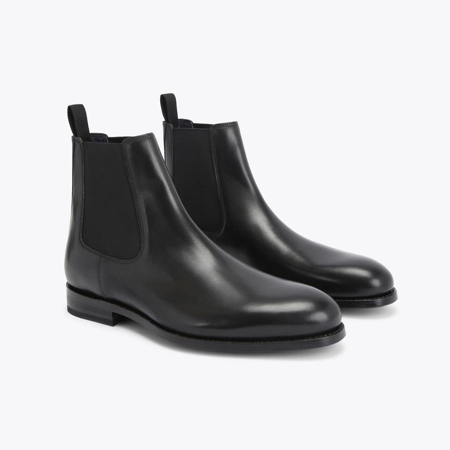 کفش بوت مردانه مشکی کرت گایگر مدل sloane chelsea boot