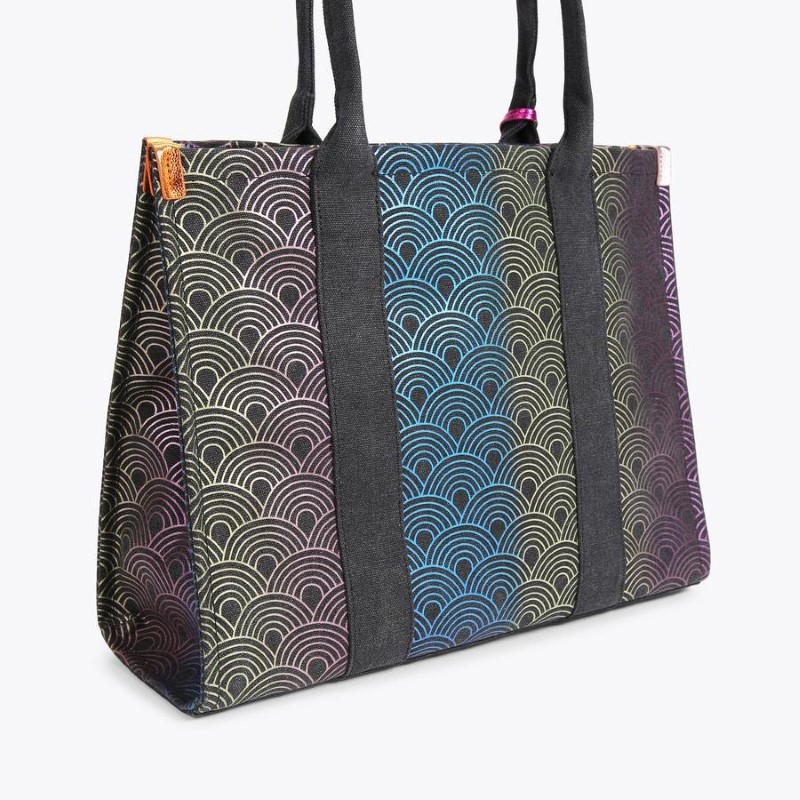 کیف زنانه مشکی کرت گایگر مدل large southbank tote bag