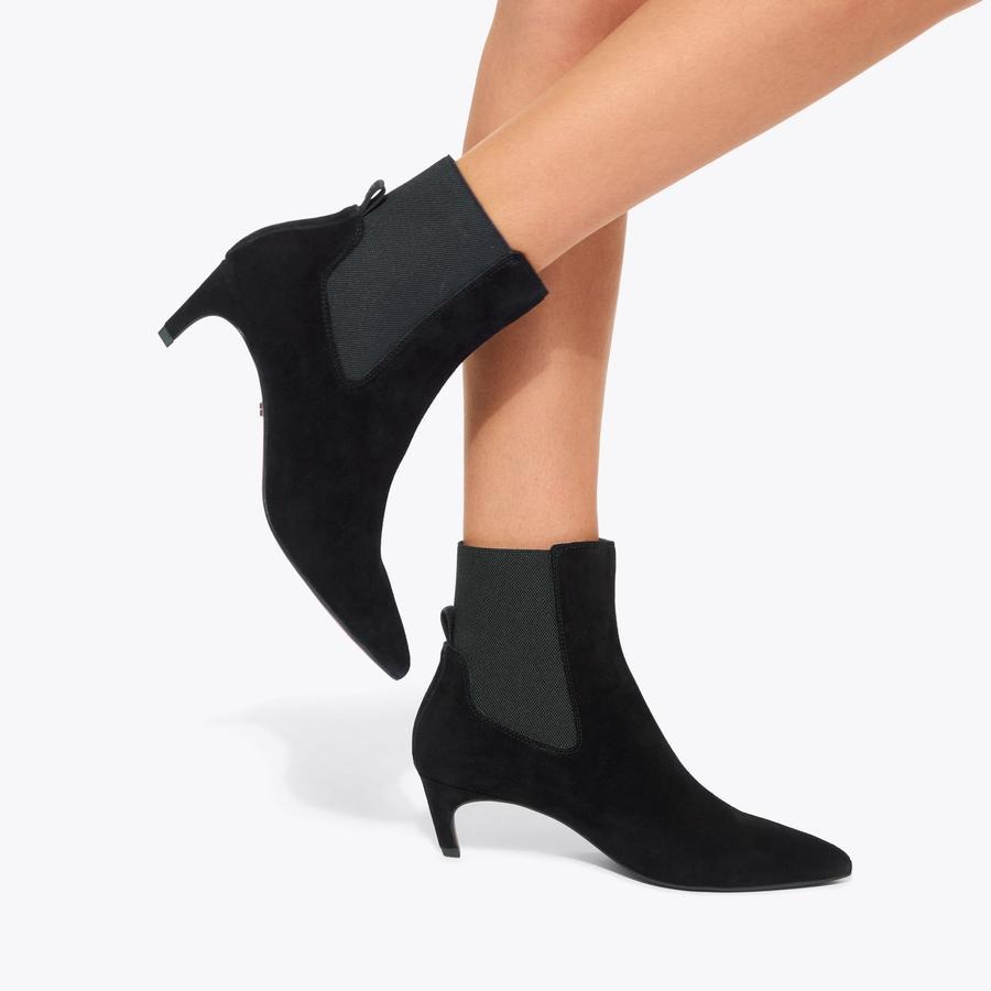 کفش بوت زنانه مشکی کرت گایگر مدل trace ankle boot