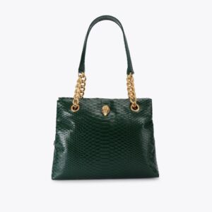 کیف زنانه سبز تیره کرت گایگر مدل kensington tote bag