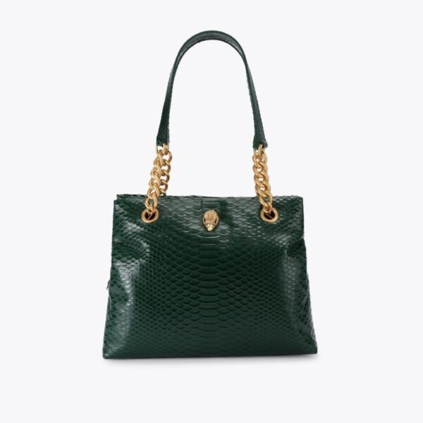 کیف زنانه سبز تیره کرت گایگر مدل kensington tote bag