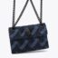 کیف مینی زنانه سرمه‌ای کرت گایگر مدل mini denim kensington bag