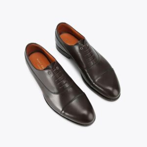 کفش چرم مردانه قهوه‌ای کرت گایگر مدل sloane oxford brogue