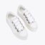 کفش ورزشی زنانه سفید کرت گایگر مدل kensington eyelet slim sneaker