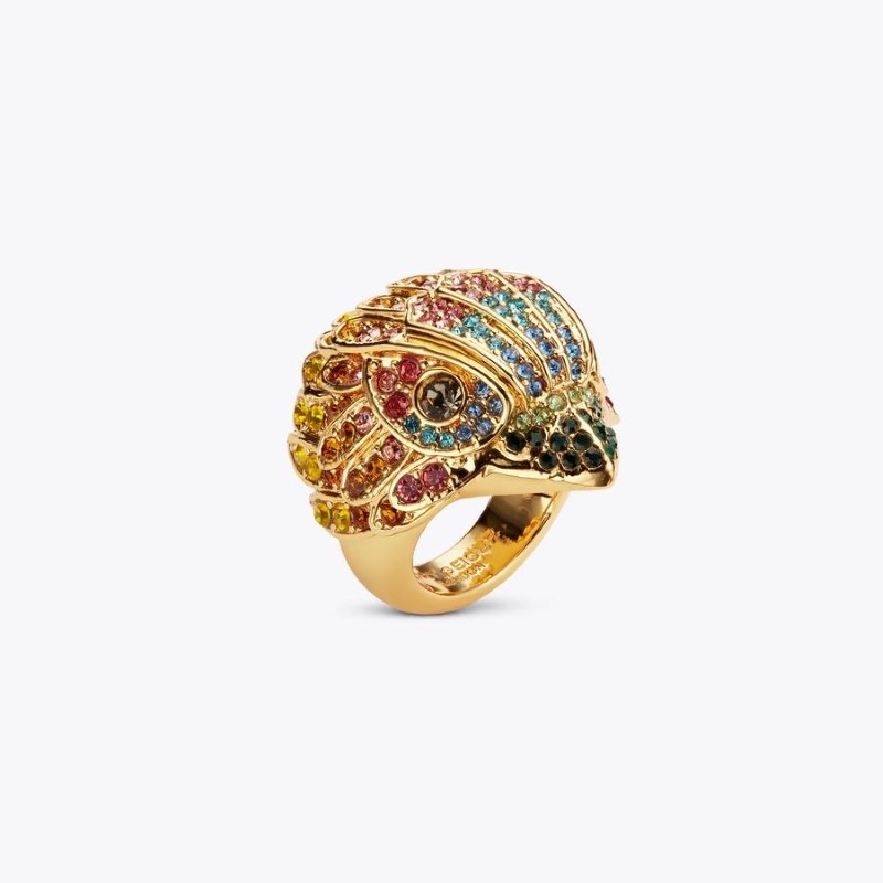 حلقه زنانه کرت گایگر مدل crystal eagle ring