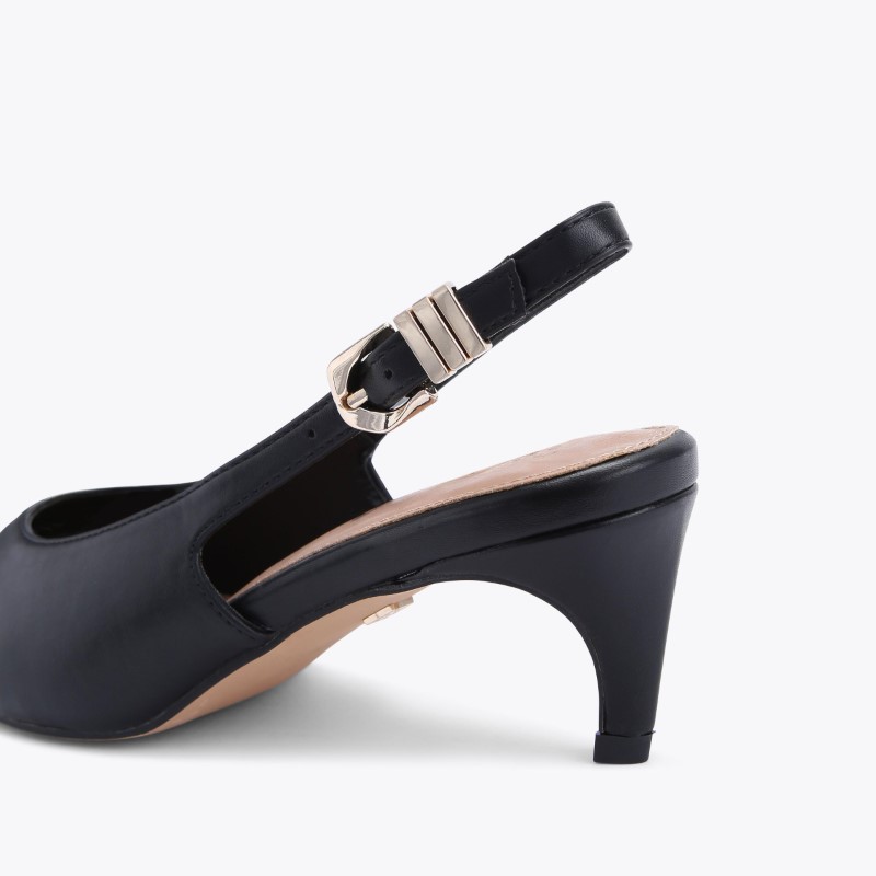 کفش مجلسی زنانه مشکی کرت گایگر مدل beloved slingback heel