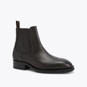 کفش بوت مردانه قهوه‌ای کرت گایگر مدل kemp chelsea boot