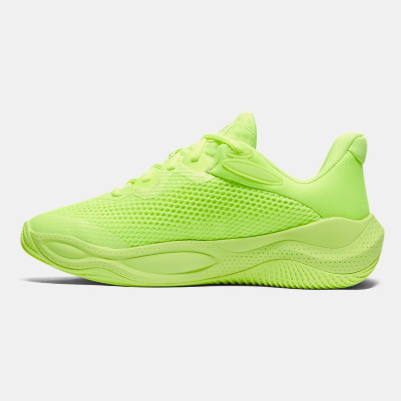 کفش بسکتبال اسپرت سبز آندر آرمور مدل Unisex Curry Splash 24 Basketball Shoes