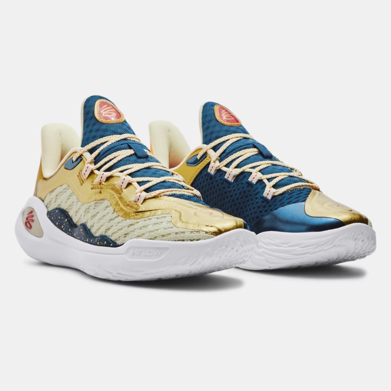 کفش بسکتبال اسپرت آبی آندر آرمور مدل Unisex Curry 11 'Championship Mindset' Basketball Shoes