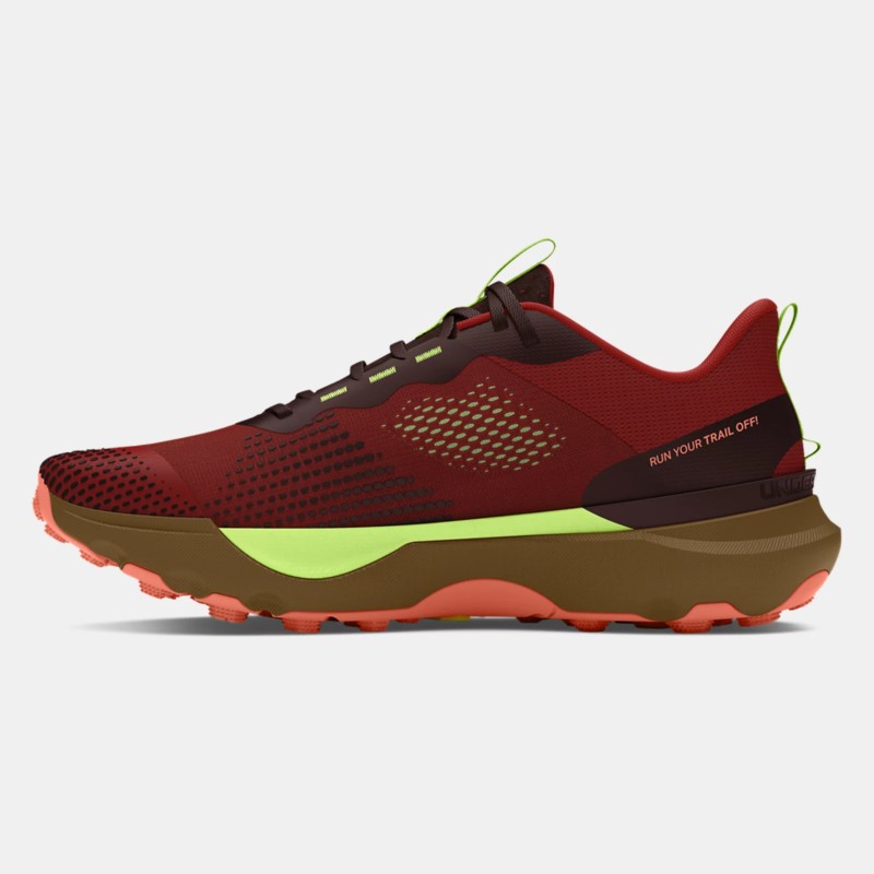 کفش دویدن اسپرت قرمز آندر آرمور مدل Unisex UA Infinite Pro Trail Running Shoes