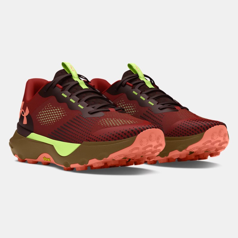 کفش دویدن اسپرت قرمز آندر آرمور مدل Unisex UA Infinite Pro Trail Running Shoes