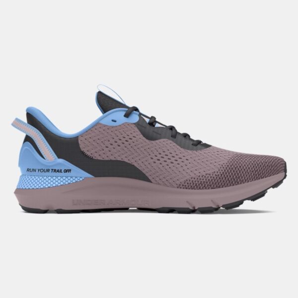 کفش دویدن تریل اسپرت آبی، خاکستری آندر آرمور مدل Unisex UA Sonic Trail Running Shoes