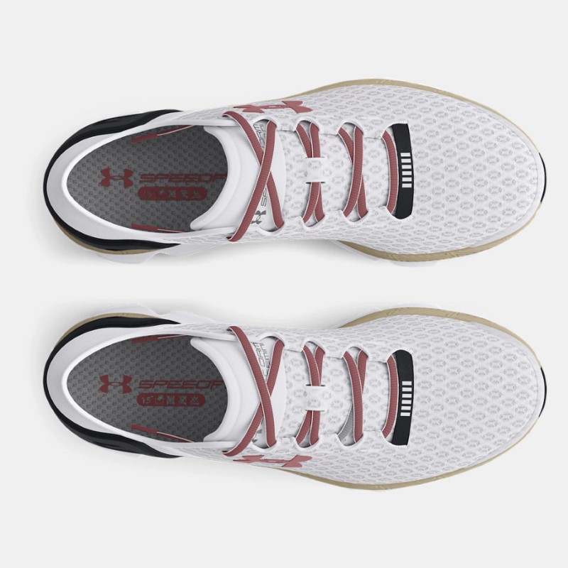 کفش اسپرت سفید آندر آرمور مدل Unisex UA SpeedForm Gemini Running Shoes