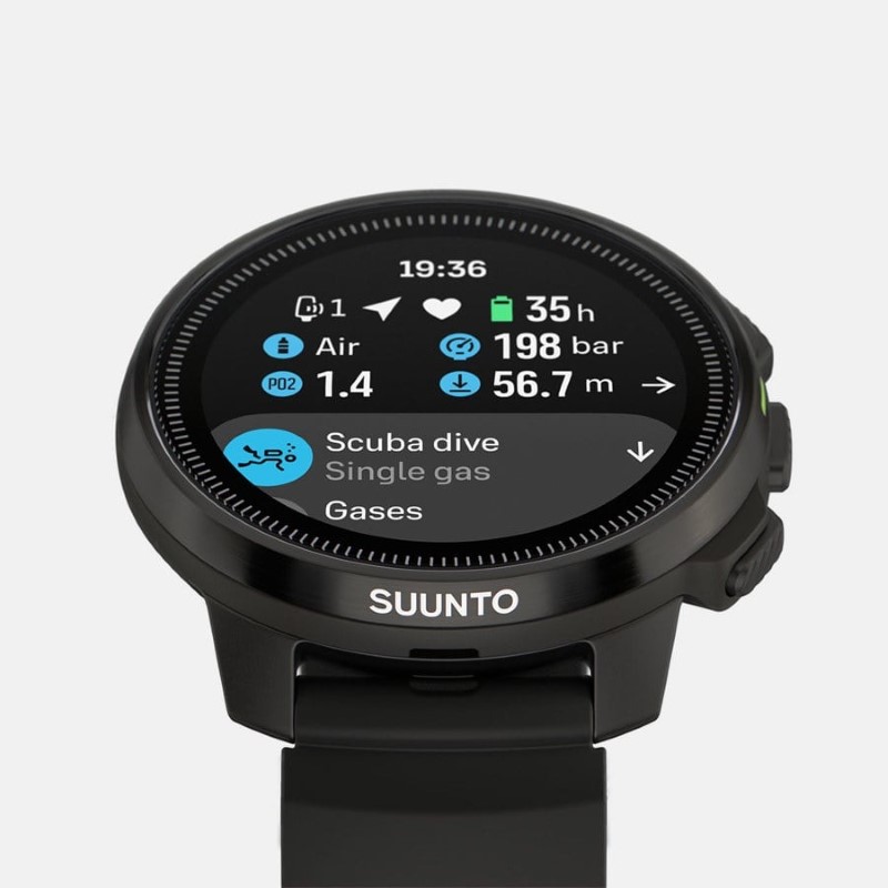 ساعت مچی تمام مشکی سونتو مدل Suunto Ocean