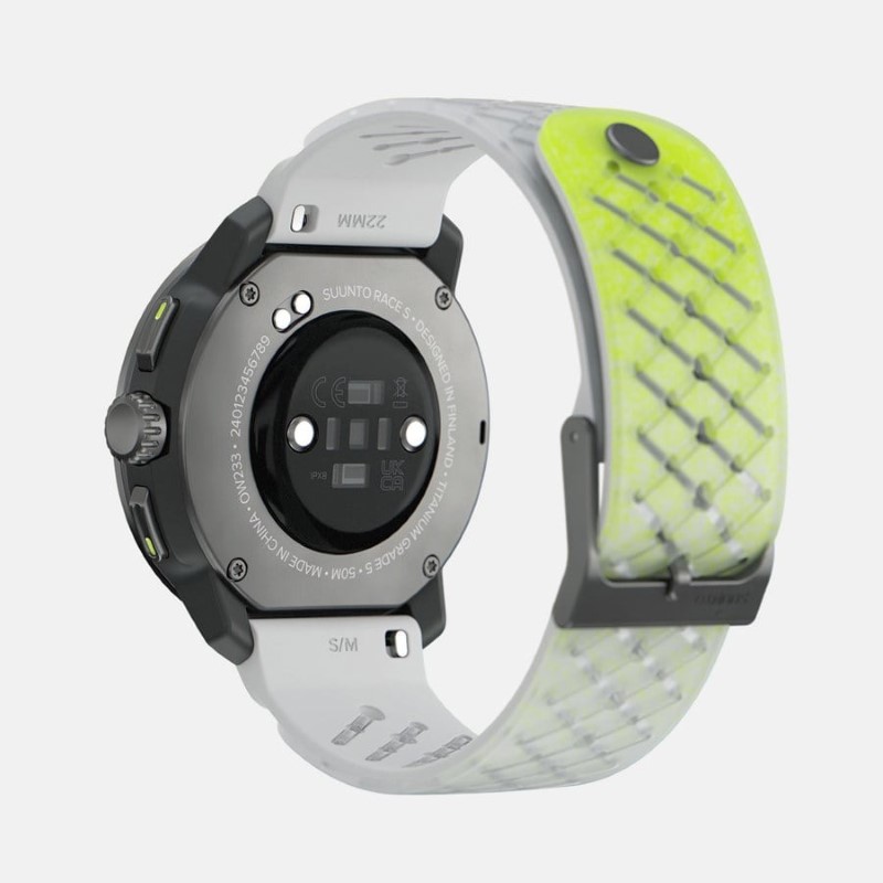 ساعت مچی تیتانیوم با بند گرافیت اندازه 45mm سونتو مدل Suunto Race S