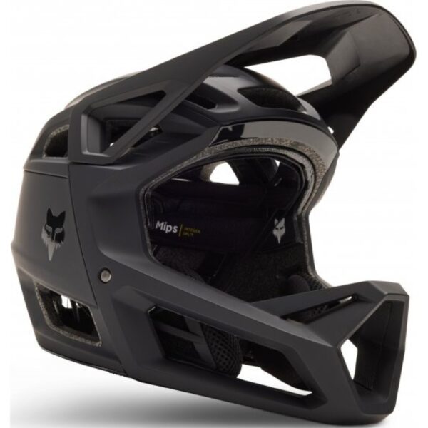 کلاه ایمنی دوچرخه سواری مشکی مات فاکس ریسینگ مدل Fox Proframe RS Fullface Helm