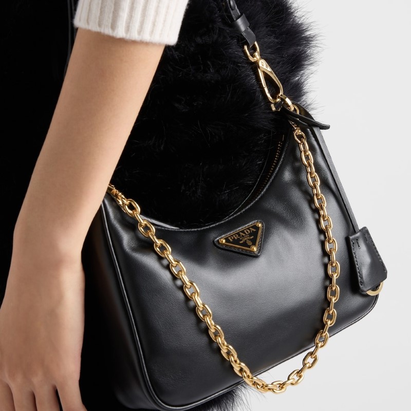 کیف چرمی زنانه پرادا مدل Prada Re-Edition leather mini-bag